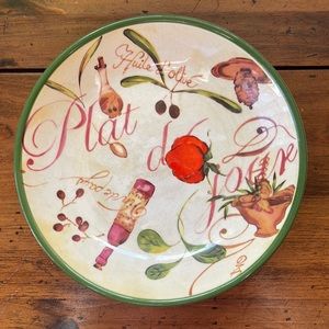 Pier1 Monte Salad Bowl 9.5” Eclectic Kitchen French Style